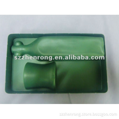 Vacuuming Plastic Products For Package